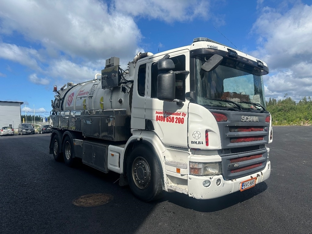 Scania P340 6x2*4 - Camion hydrocureur: photos 2 Scania P340 6x2*4 - Camion hydrocureur: photos 2