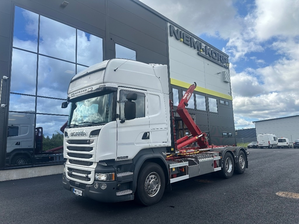 Scania R520 6x2*4 - Camion ampliroll: photos 1 Scania R520 6x2*4 - Camion ampliroll: photos 1
