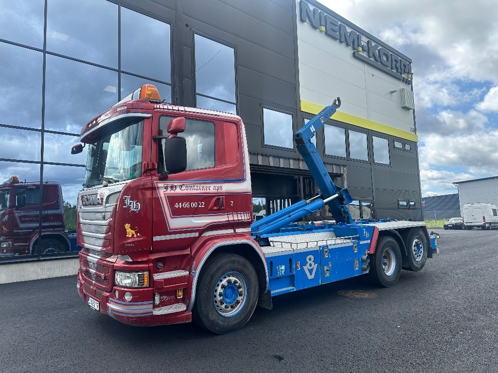 Scania R580 6x2*4 - Camion ampliroll: photos 1 Scania R580 6x2*4 - Camion ampliroll: photos 1