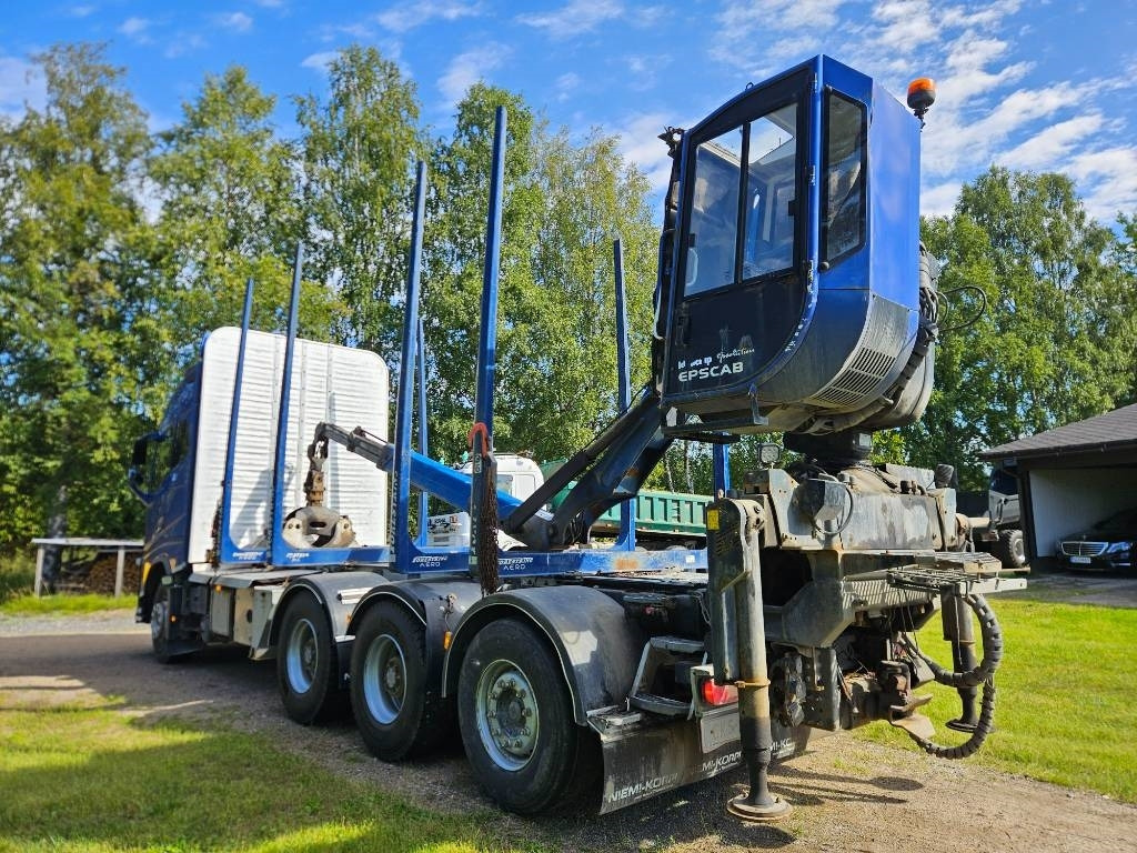 Volvo FH 16 750 8x4 76tn yhdistelmä  - Camion grumier: photos 3 Volvo FH 16 750 8x4 76tn yhdistelmä  - Camion grumier: photos 3