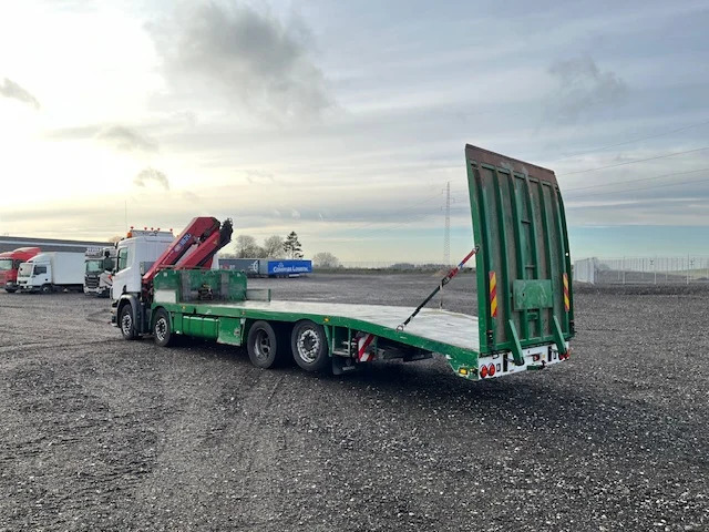 Scania P450 8X2*6 Knæklad + Kran HMF1820 – Machinetransporter - Camion porte-voitures, Camion grue: photos 5 Scania P450 8X2*6 Knæklad + Kran HMF1820 – Machinetransporter - Camion porte-voitures, Camion grue: photos 5