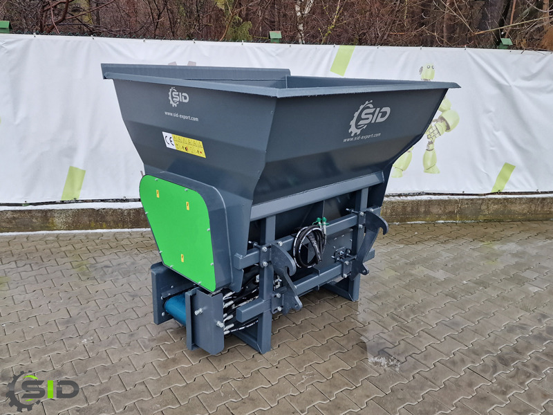 SID EINSTREUGERÄT MIT BAND / FUTTERVERTEILER / Bedding Bucket / Pailleuse 1,0m 0,8m3 - Godet pour chargeur pour Machine agricole: photos 3 SID EINSTREUGERÄT MIT BAND / FUTTERVERTEILER / Bedding Bucket / Pailleuse 1,0m 0,8m3 - Godet pour chargeur pour Machine agricole: photos 3