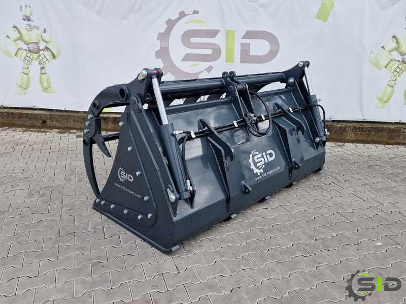 SID GREIFSCHAUFEL XXL GEBRANNTE ZINKEN / BMS Godet Crocodile / Grab bucket crocodile 2,2 - Benne preneuse pour Godet pour chargeur: photos 5 SID GREIFSCHAUFEL XXL GEBRANNTE ZINKEN / BMS Godet Crocodile / Grab bucket crocodile 2,2 - Benne preneuse pour Godet pour chargeur: photos 5