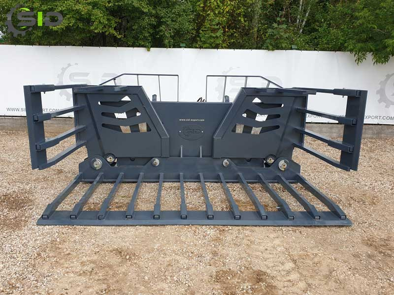 Fourches pour Machine agricole neuf SID GRÜNGUTGABEL FÜR SILAGE KLAPPBAR / Buck rake hydraulic folding 3,5 M: photos 18