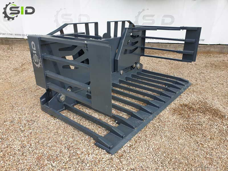 Fourches pour Machine agricole neuf SID GRÜNGUTGABEL FÜR SILAGE KLAPPBAR / Buck rake hydraulic folding 3,5 M: photos 17
