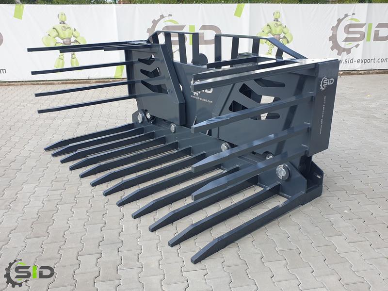Fourches pour Machine agricole neuf SID GRÜNGUTGABEL FÜR SILAGE KLAPPBAR / Buck rake hydraulic folding 3,5 M: photos 6