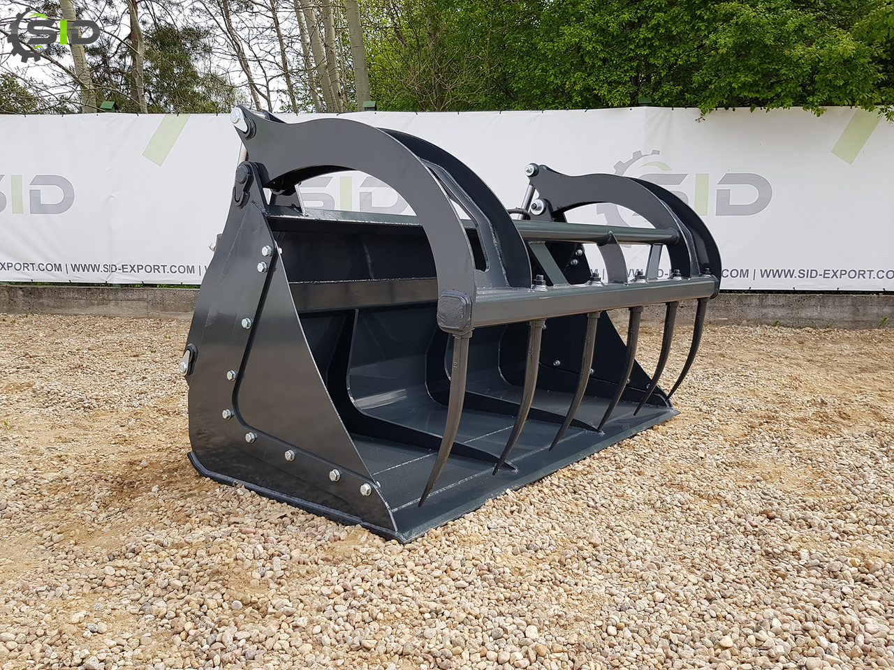 SID KROKODILSCHAUFEL GESCHMIEDETE ZINKEN XXL / Godet Crocodile BMS XXL / Crocodile grab bucket forged tines XXL 1,8 m SID - Matériel d'ensilage: photos 1 SID KROKODILSCHAUFEL GESCHMIEDETE ZINKEN XXL / Godet Crocodile BMS XXL / Crocodile grab bucket forged tines XXL 1,8 m SID - Matériel d'ensilage: photos 1