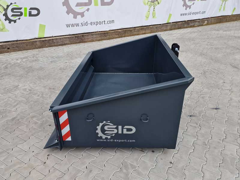 SID Kippmulde leicht Heckcontainer / Hydraulic transport box 1200 mm x 950 mm - Contrepoids pour Contrepoids: photos 5 SID Kippmulde leicht Heckcontainer / Hydraulic transport box 1200 mm x 950 mm - Contrepoids pour Contrepoids: photos 5