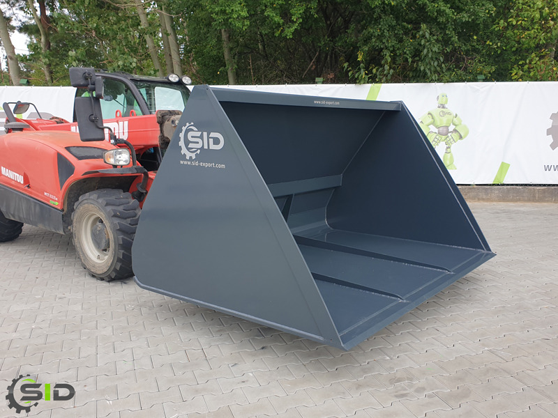 Godet pour chargeur pour Camion neuf SID VOLUMENSCHAUFEL FÜR RADLADER TELESKOPLADER / Volume loader bucket 1,9 m 1,0 m3: photos 7