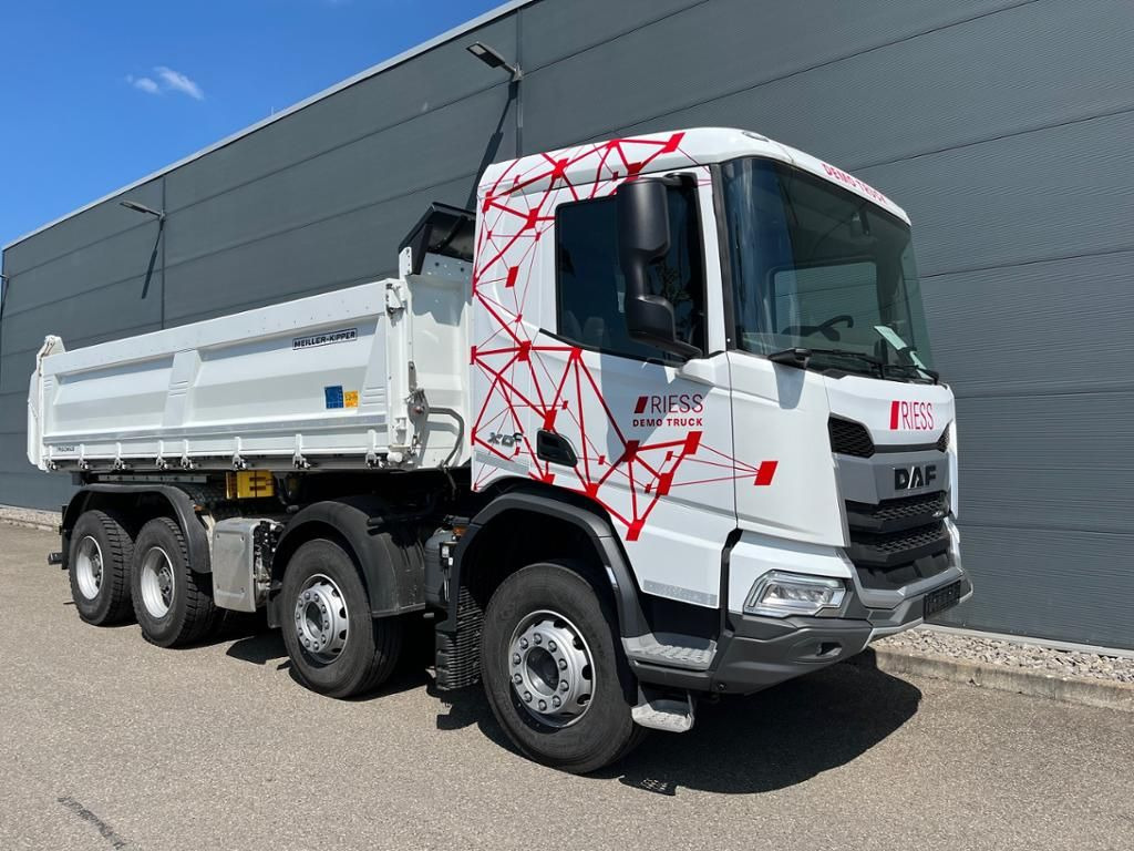 DAF XD 450 FAD 8x4 Meiller DSK Trigenius Meiller Tri DAF XD 450 FAD 8x4 Meiller DSK Trigenius Meiller Tri - Camion benne: photos 1 DAF XD 450 FAD 8x4 Meiller DSK Trigenius Meiller Tri DAF XD 450 FAD 8x4 Meiller DSK Trigenius Meiller Tri - Camion benne: photos 1