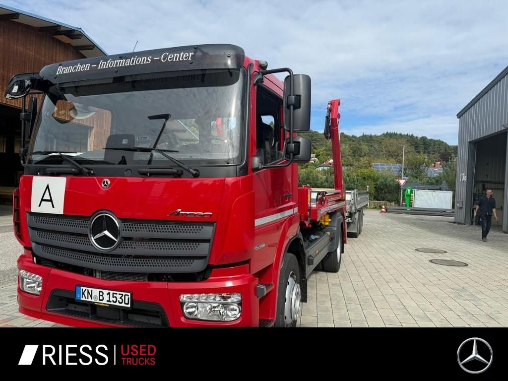 Mercedes-Benz Atego 1630 Meiller Absetzkipper Anhängerhydrauli - Camion benne: photos 1 Mercedes-Benz Atego 1630 Meiller Absetzkipper Anhängerhydrauli - Camion benne: photos 1