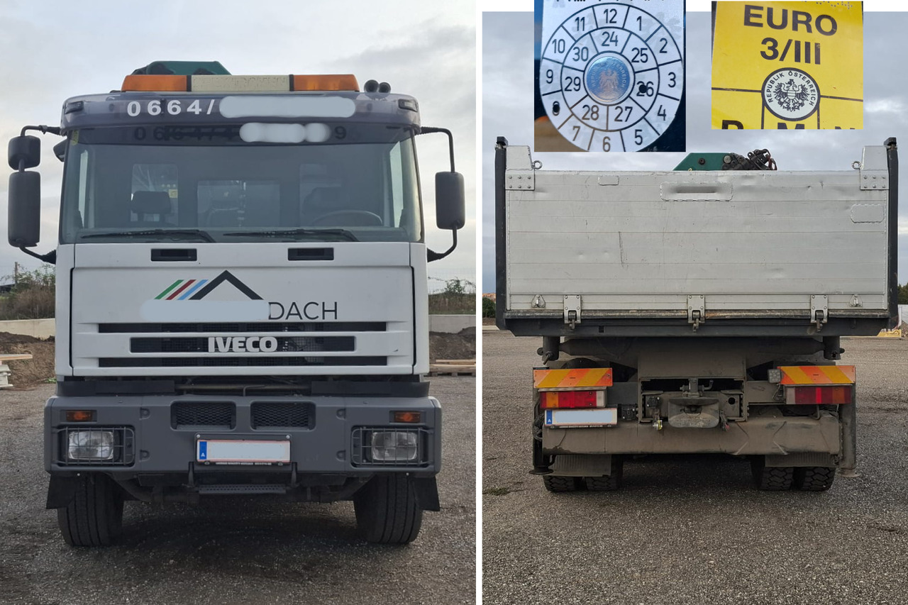 IVECO 480 EUROTRAKKER 8x4/TÜV/Palfinger PK 44002 G/MEILLER - Camion benne, Camion grue: photos 3 IVECO 480 EUROTRAKKER 8x4/TÜV/Palfinger PK 44002 G/MEILLER - Camion benne, Camion grue: photos 3