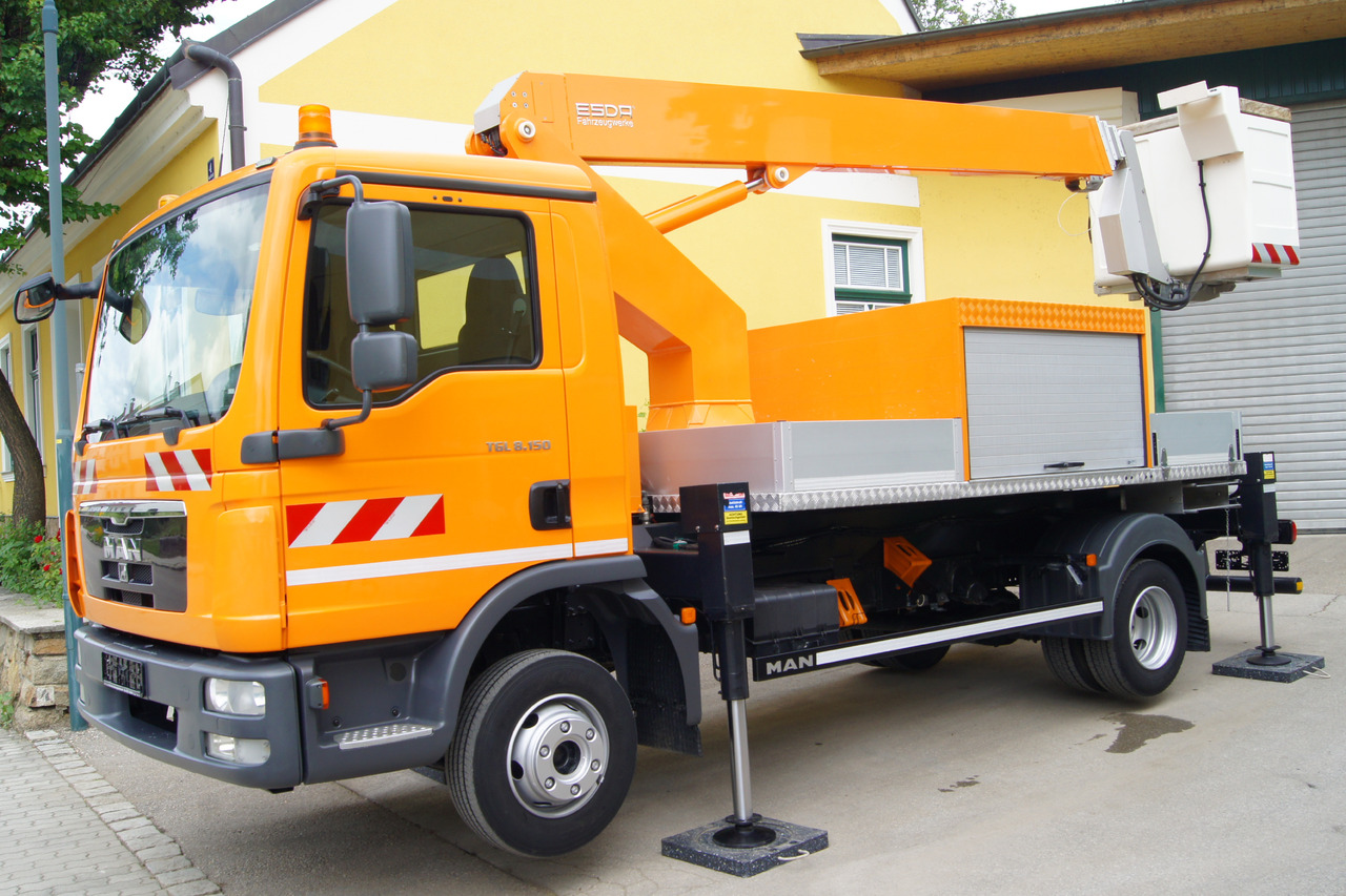MAN TGL 8.150/TÜV/ESDA 21,5m Hubarbeitsbühne/Steiger/EURO 5 - Camion avec nacelle: photos 2 MAN TGL 8.150/TÜV/ESDA 21,5m Hubarbeitsbühne/Steiger/EURO 5 - Camion avec nacelle: photos 2