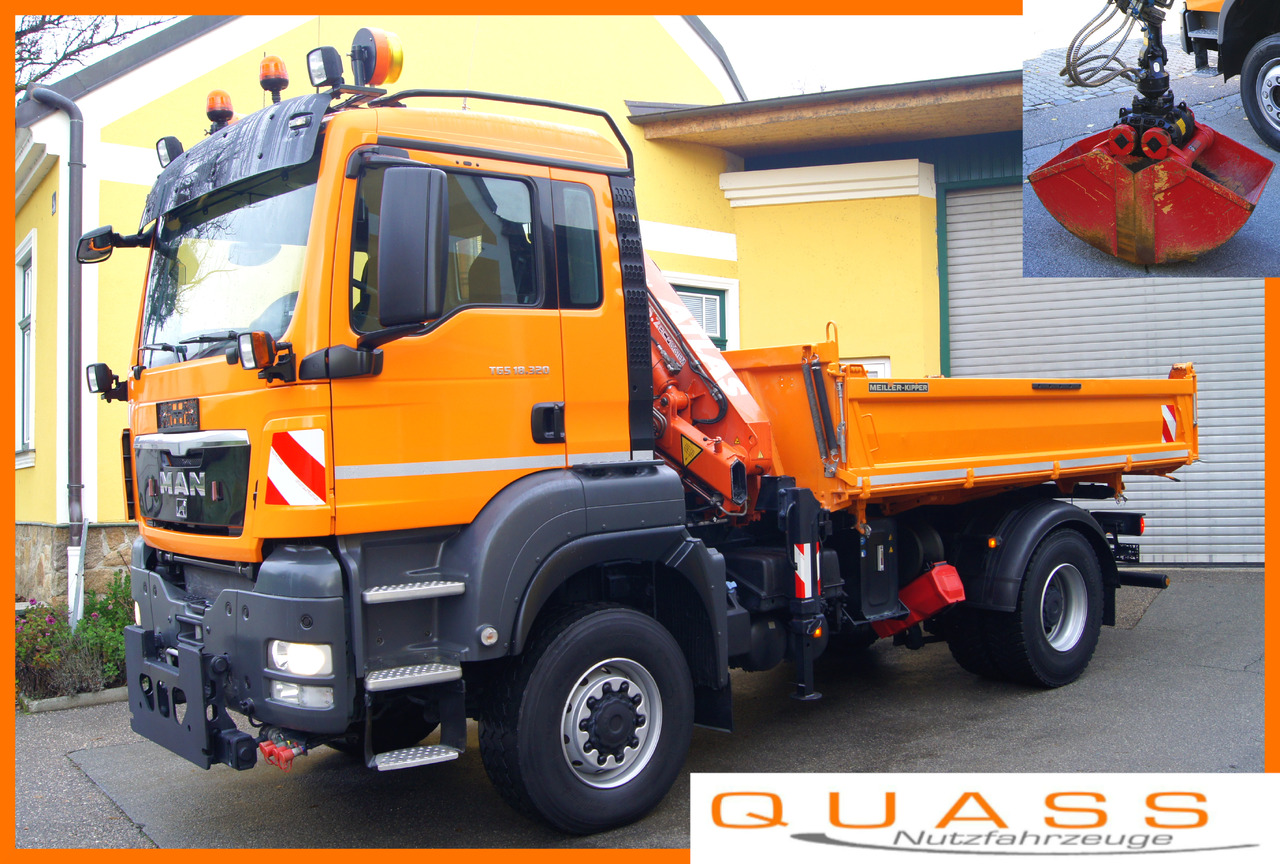 MAN TGS 18.320 BL 4x4/ TÜV/ ATLAS 65.2/ MEILLER/ Winterdienst - Engin de déneigement: photos 1 MAN TGS 18.320 BL 4x4/ TÜV/ ATLAS 65.2/ MEILLER/ Winterdienst - Engin de déneigement: photos 1
