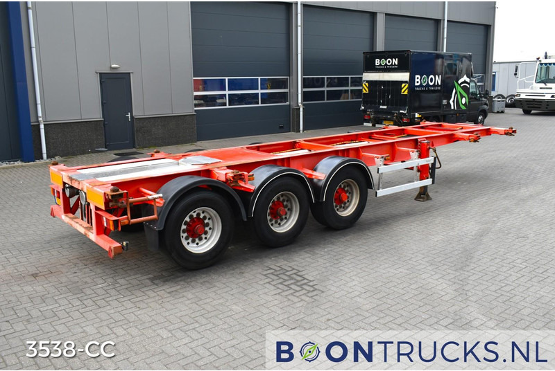Burg BPO 12-27 CCXGX-00 TANK CHASSIS | 20-30ft * 3800 Kg * NL TRAILER - Semi-remorque porte-conteneur/ Caisse mobile: photos 1 Burg BPO 12-27 CCXGX-00 TANK CHASSIS | 20-30ft * 3800 Kg * NL TRAILER - Semi-remorque porte-conteneur/ Caisse mobile: photos 1