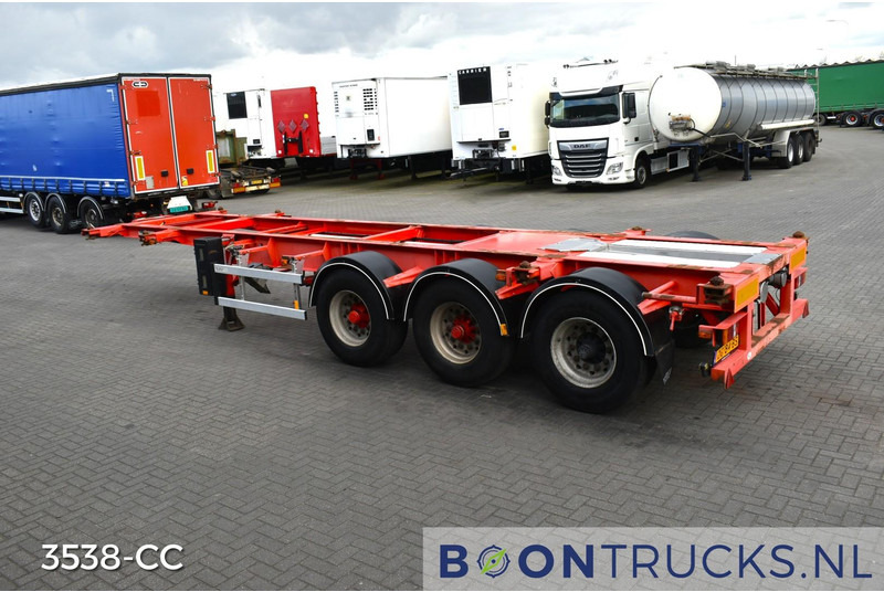 Burg BPO 12-27 CCXGX-00 TANK CHASSIS | 20-30ft * 3800 Kg * NL TRAILER - Semi-remorque porte-conteneur/ Caisse mobile: photos 3 Burg BPO 12-27 CCXGX-00 TANK CHASSIS | 20-30ft * 3800 Kg * NL TRAILER - Semi-remorque porte-conteneur/ Caisse mobile: photos 3