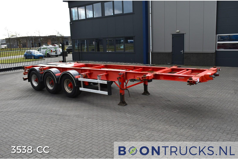 Burg BPO 12-27 CCXGX-00 TANK CHASSIS | 20-30ft * 3800 Kg * NL TRAILER - Semi-remorque porte-conteneur/ Caisse mobile: photos 4 Burg BPO 12-27 CCXGX-00 TANK CHASSIS | 20-30ft * 3800 Kg * NL TRAILER - Semi-remorque porte-conteneur/ Caisse mobile: photos 4