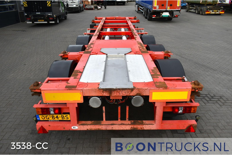 Burg BPO 12-27 CCXGX-00 TANK CHASSIS | 20-30ft * 3800 Kg * NL TRAILER - Semi-remorque porte-conteneur/ Caisse mobile: photos 2 Burg BPO 12-27 CCXGX-00 TANK CHASSIS | 20-30ft * 3800 Kg * NL TRAILER - Semi-remorque porte-conteneur/ Caisse mobile: photos 2