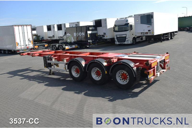 Burg BPO 12 27 CCXGX 01 TANK CHASSIS | 20-30ft * 3850 Kg * ADR * NL TRAILER - Semi-remorque porte-conteneur/ Caisse mobile: photos 3 Burg BPO 12 27 CCXGX 01 TANK CHASSIS | 20-30ft * 3850 Kg * ADR * NL TRAILER - Semi-remorque porte-conteneur/ Caisse mobile: photos 3