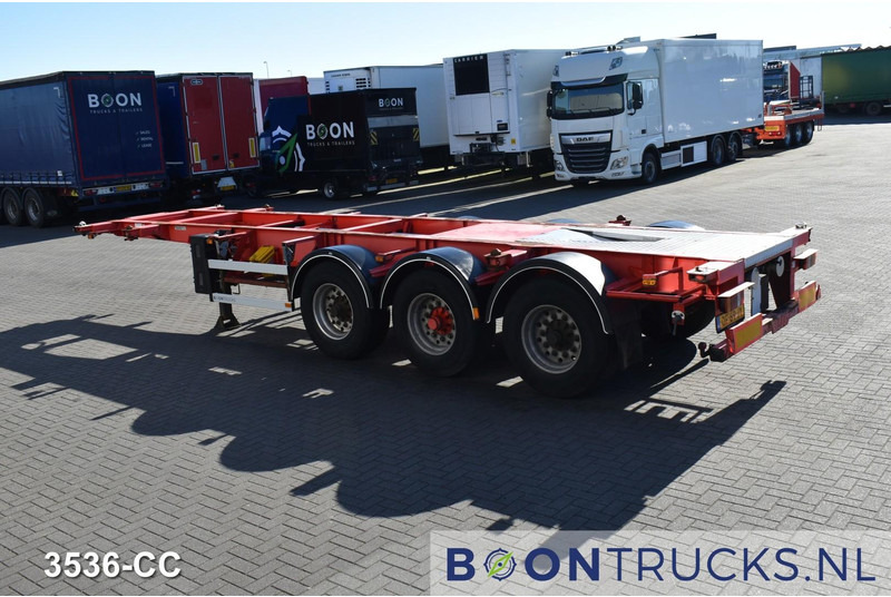 Burg BPO 12 27CDM12 TANK CHASSIS | 20-30ft * 3800 Kg * NL TRAILER - Semi-remorque porte-conteneur/ Caisse mobile: photos 3 Burg BPO 12 27CDM12 TANK CHASSIS | 20-30ft * 3800 Kg * NL TRAILER - Semi-remorque porte-conteneur/ Caisse mobile: photos 3