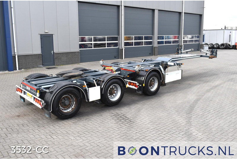 D-Tec CTD-40-03D COMBIDOLLY | LZV * 20ft * STUURAS * LIFTAS * NL TRAILER * APK 07-2025 - Semi-remorque porte-conteneur/ Caisse mobile: photos 1 D-Tec CTD-40-03D COMBIDOLLY | LZV * 20ft * STUURAS * LIFTAS * NL TRAILER * APK 07-2025 - Semi-remorque porte-conteneur/ Caisse mobile: photos 1