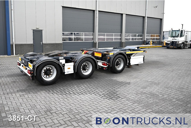 D-Tec CTD-41-03D COMBIDOLLY | LZV * 20ft * 2x STUURAS * 1x LIFTAS * NL TRAILER * APK 03-2026 - Semi-remorque porte-conteneur/ Caisse mobile: photos 1 D-Tec CTD-41-03D COMBIDOLLY | LZV * 20ft * 2x STUURAS * 1x LIFTAS * NL TRAILER * APK 03-2026 - Semi-remorque porte-conteneur/ Caisse mobile: photos 1