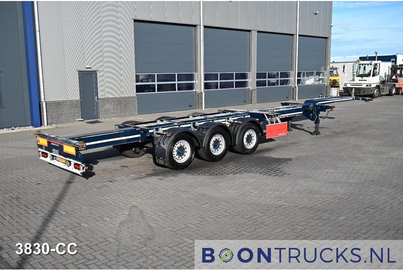 D-Tec FLEXITRAILER | 2x20-30-40-45ft HC * 2x LIFT AXLE * MB / DISC * NL TRAILER * APK 03-2026 - Semi-remorque porte-conteneur/ Caisse mobile: photos 2 D-Tec FLEXITRAILER | 2x20-30-40-45ft HC * 2x LIFT AXLE * MB / DISC * NL TRAILER * APK 03-2026 - Semi-remorque porte-conteneur/ Caisse mobile: photos 2