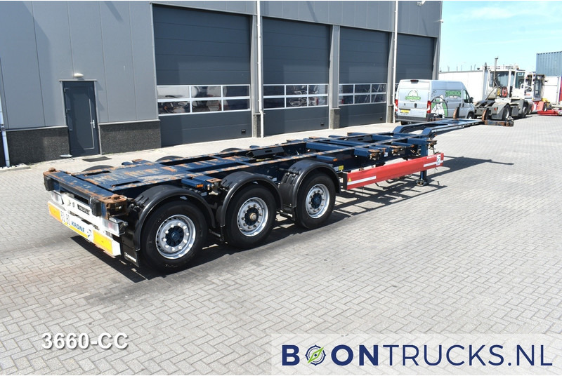 Krone SD BOX LINER | 2x20-40-45ft HC * LIFT AXLE * BPW/DISC * EXTENDABLE REAR * 10x AVAILABLE - Semi-remorque porte-conteneur/ Caisse mobile: photos 1 Krone SD BOX LINER | 2x20-40-45ft HC * LIFT AXLE * BPW/DISC * EXTENDABLE REAR * 10x AVAILABLE - Semi-remorque porte-conteneur/ Caisse mobile: photos 1