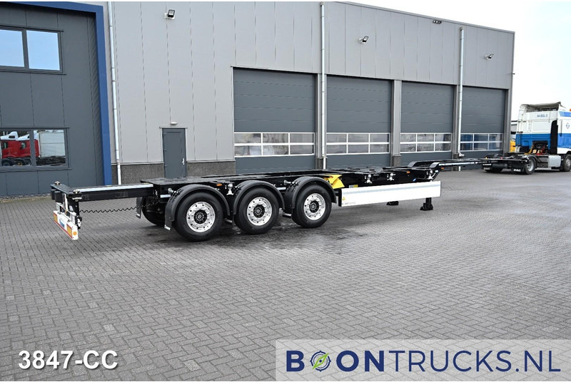 Krone SD BOX LINER TOP CONDITION | LIKE NEW * ALCOA * 2x20-40-45FT HC * LIFT AXLE * NEW APK - Semi-remorque porte-conteneur/ Caisse mobile: photos 1 Krone SD BOX LINER TOP CONDITION | LIKE NEW * ALCOA * 2x20-40-45FT HC * LIFT AXLE * NEW APK - Semi-remorque porte-conteneur/ Caisse mobile: photos 1