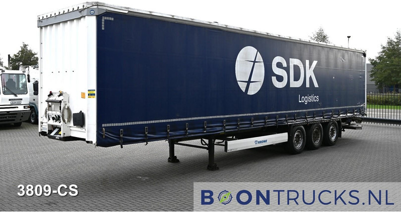Krone SD PROFI LINER | LIFTING ROOF * TAIL LIFT * 90% TYRES - Semi-remorque rideaux coulissants: photos 5 Krone SD PROFI LINER | LIFTING ROOF * TAIL LIFT * 90% TYRES - Semi-remorque rideaux coulissants: photos 5