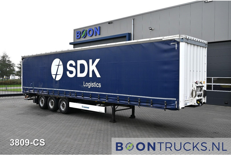 Krone SD PROFI LINER | LIFTING ROOF * TAIL LIFT * 90% TYRES - Semi-remorque rideaux coulissants: photos 4 Krone SD PROFI LINER | LIFTING ROOF * TAIL LIFT * 90% TYRES - Semi-remorque rideaux coulissants: photos 4