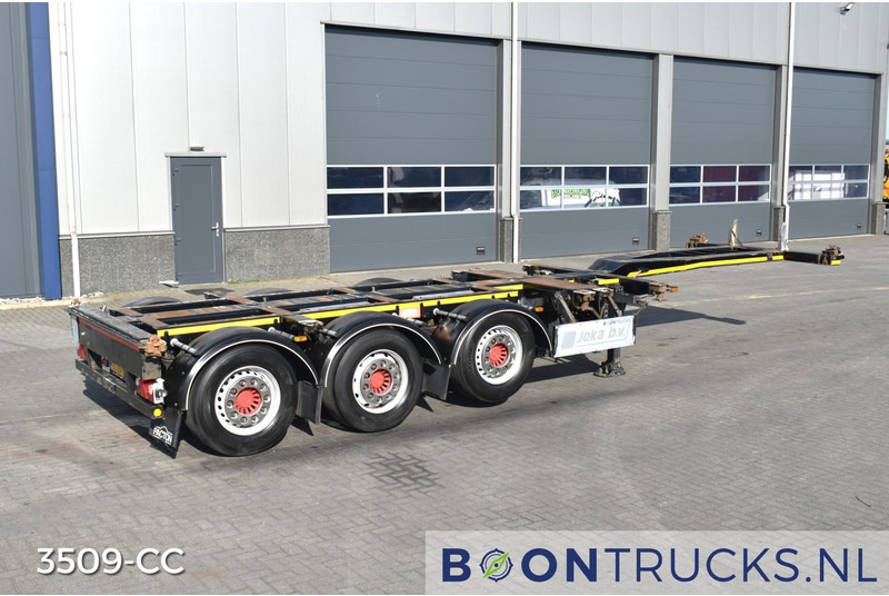 Semi-remorque porte-conteneur/ Caisse mobile Pacton ET3 | 2x20-30-40-45ft HC * 2x EXTENDABLE * SAF / DISC * NL TRAILER