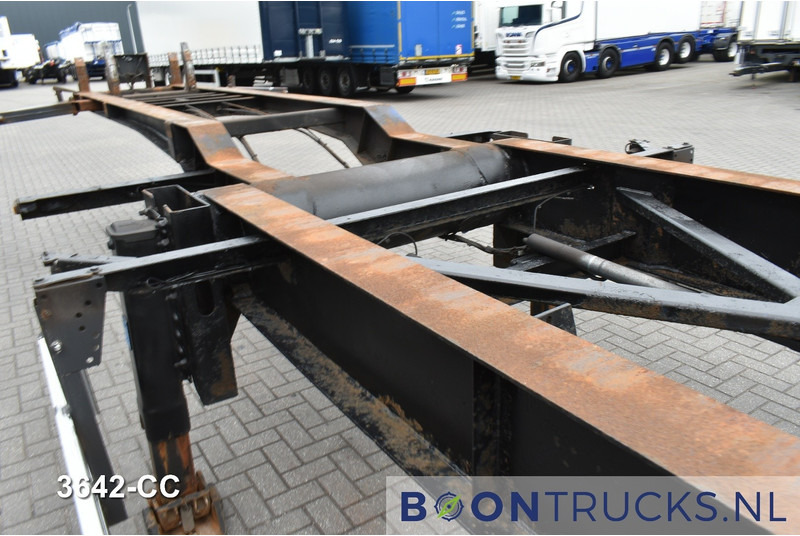 Semi-remorque porte-conteneur/ Caisse mobile Pacton T3-007 FIXED CHASSIS | 40-45ft HC * 4500 Kg * BPW/DRUM * NL TRAILER: photos 10