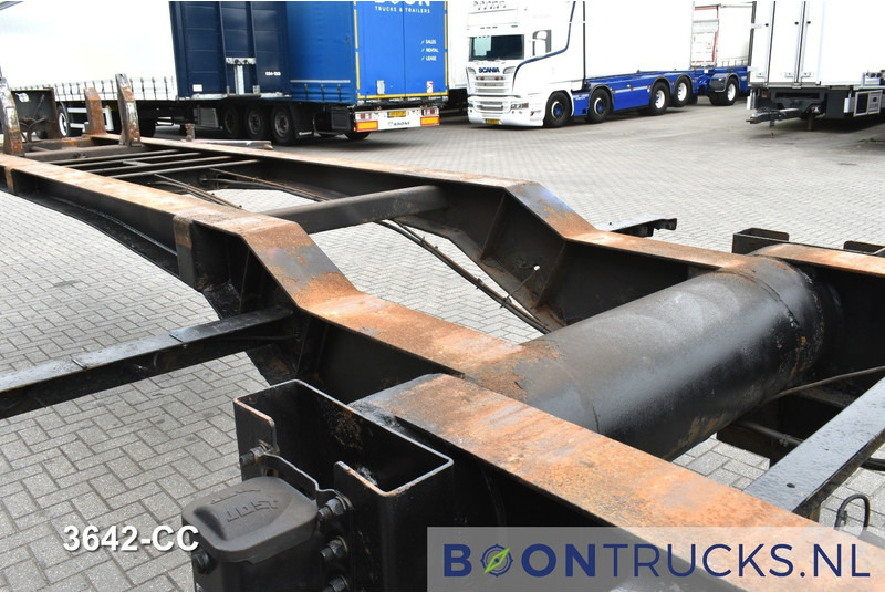 Semi-remorque porte-conteneur/ Caisse mobile Pacton T3-007 FIXED CHASSIS | 40-45ft HC * 4500 Kg * BPW/DRUM * NL TRAILER: photos 8