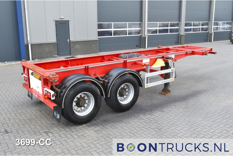 Pacton TXC 233 | 20ft * 2980 Kg * BPW / DRUM * NL TRAILER * 3x AVAILABLE - Semi-remorque porte-conteneur/ Caisse mobile: photos 1 Pacton TXC 233 | 20ft * 2980 Kg * BPW / DRUM * NL TRAILER * 3x AVAILABLE - Semi-remorque porte-conteneur/ Caisse mobile: photos 1
