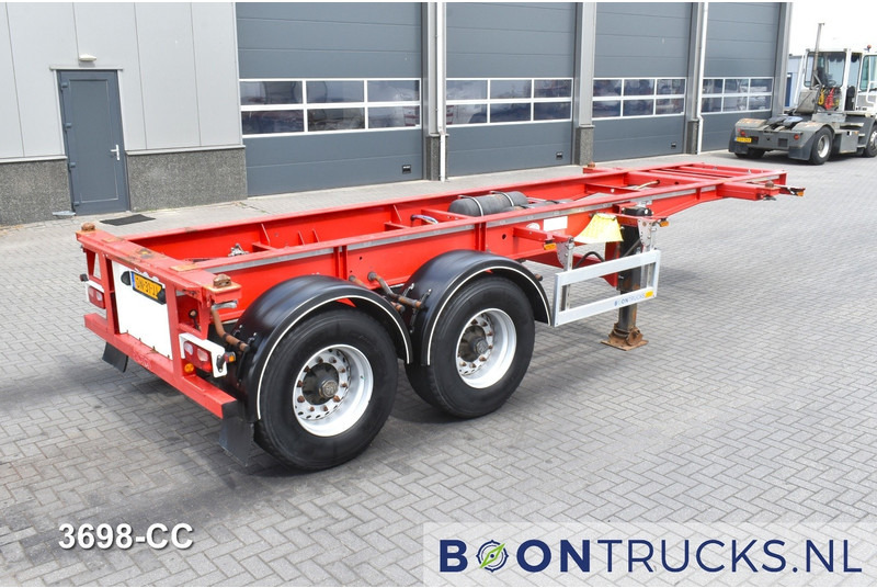 Pacton TXC 233 | 20ft * 2980 Kg * BPW / DRUM * NL TRAILER * 3x AVAILABLE - Semi-remorque porte-conteneur/ Caisse mobile: photos 1 Pacton TXC 233 | 20ft * 2980 Kg * BPW / DRUM * NL TRAILER * 3x AVAILABLE - Semi-remorque porte-conteneur/ Caisse mobile: photos 1