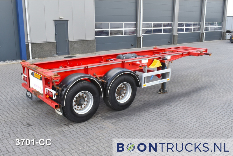 Pacton TXC 233 | 20ft * 2980 Kg * BPW / DRUM * NL TRAILER * 3x AVAILABLE - Semi-remorque porte-conteneur/ Caisse mobile: photos 1 Pacton TXC 233 | 20ft * 2980 Kg * BPW / DRUM * NL TRAILER * 3x AVAILABLE - Semi-remorque porte-conteneur/ Caisse mobile: photos 1