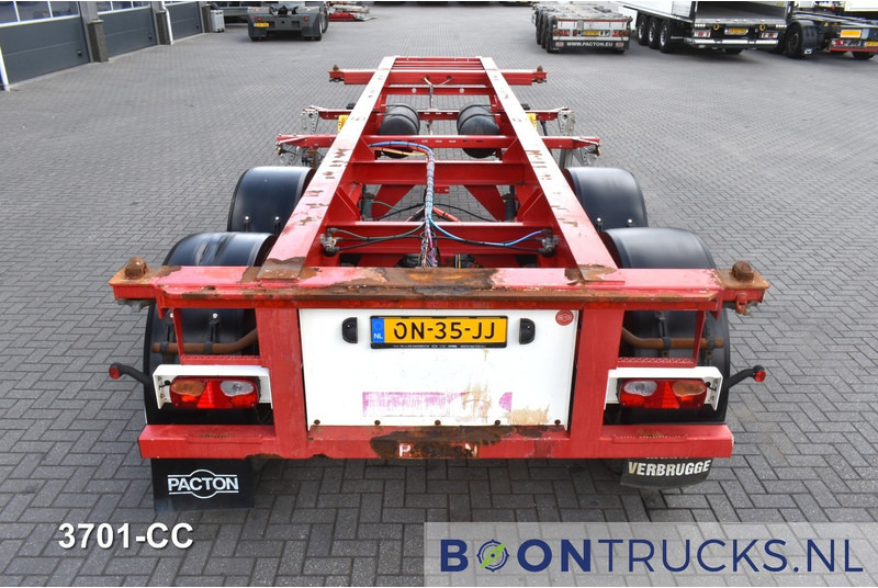Pacton TXC 233 | 20ft * 2980 Kg * BPW / DRUM * NL TRAILER * 3x AVAILABLE - Semi-remorque porte-conteneur/ Caisse mobile: photos 2 Pacton TXC 233 | 20ft * 2980 Kg * BPW / DRUM * NL TRAILER * 3x AVAILABLE - Semi-remorque porte-conteneur/ Caisse mobile: photos 2