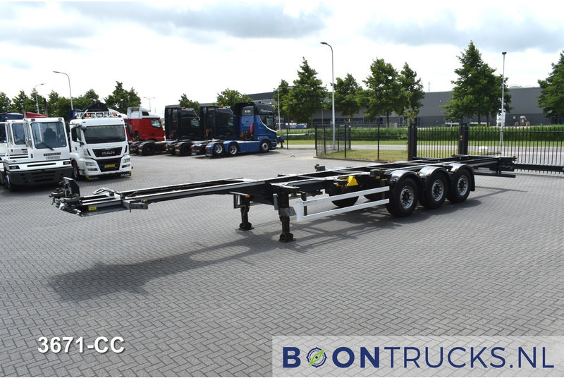 Renders EURO 925 | 2x20-30-40-45ft HC * LIFT AXLE * DISC BRAKES * EXTENDABLE REAR * MOT 12-2025 - Semi-remorque porte-conteneur/ Caisse mobile: photos 5 Renders EURO 925 | 2x20-30-40-45ft HC * LIFT AXLE * DISC BRAKES * EXTENDABLE REAR * MOT 12-2025 - Semi-remorque porte-conteneur/ Caisse mobile: photos 5
