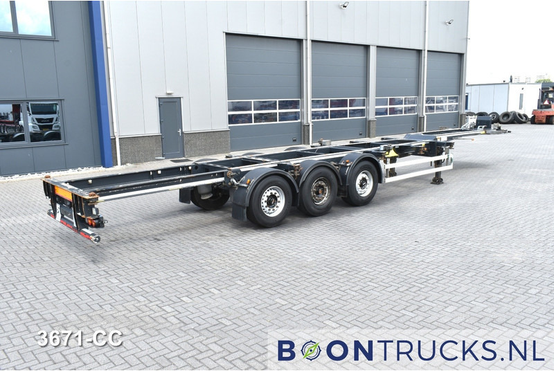 Renders EURO 925 | 2x20-30-40-45ft HC * LIFT AXLE * DISC BRAKES * EXTENDABLE REAR * MOT 12-2025 - Semi-remorque porte-conteneur/ Caisse mobile: photos 2 Renders EURO 925 | 2x20-30-40-45ft HC * LIFT AXLE * DISC BRAKES * EXTENDABLE REAR * MOT 12-2025 - Semi-remorque porte-conteneur/ Caisse mobile: photos 2