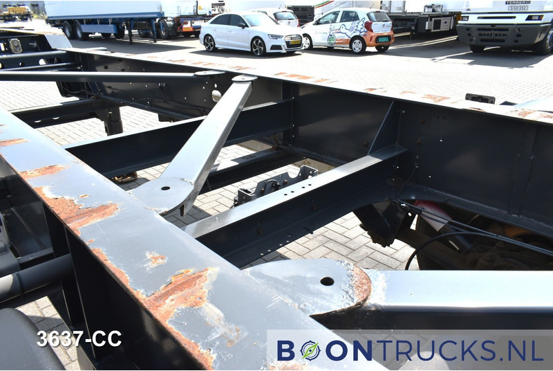 Semi-remorque porte-conteneur/ Caisse mobile Schmitz Cargobull SCF 24 G LIGHT FIXED CHASSIS | 45ft HC * 4400 Kg * DISC BRAKES * NL TRAILER * APK 04-2026: photos 12