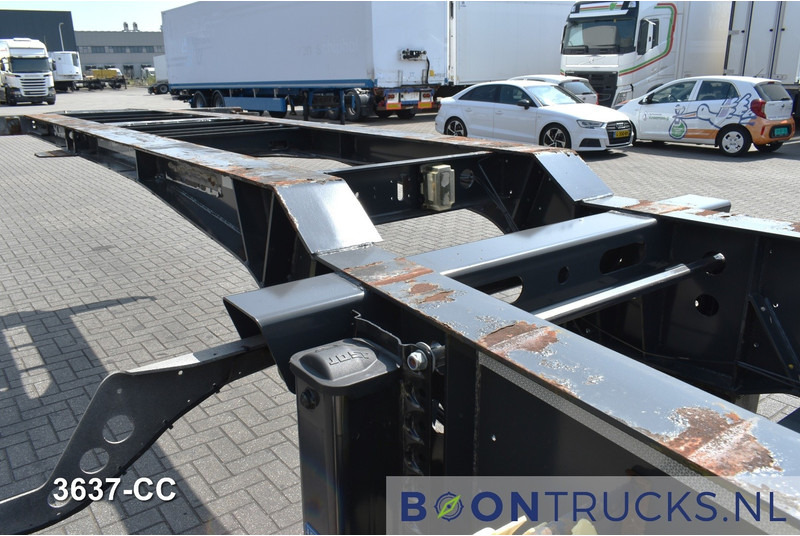 Semi-remorque porte-conteneur/ Caisse mobile Schmitz Cargobull SCF 24 G LIGHT FIXED CHASSIS | 45ft HC * 4400 Kg * DISC BRAKES * NL TRAILER * APK 04-2026: photos 9