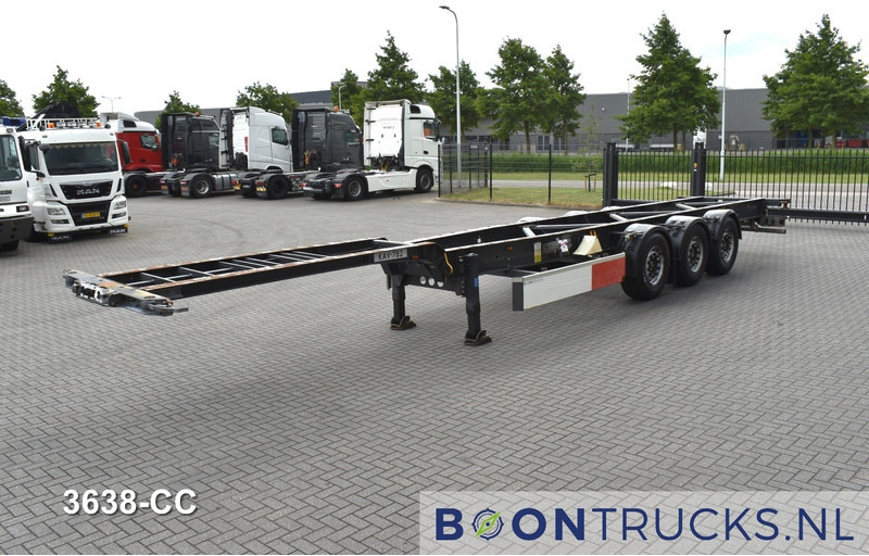 Schmitz Cargobull SCF24 FIXED CHASSIS | 45ft HC * 4400 Kg * SAF/DISC * NL TRAILER * APK 06-2026 - Semi-remorque porte-conteneur/ Caisse mobile: photos 4 Schmitz Cargobull SCF24 FIXED CHASSIS | 45ft HC * 4400 Kg * SAF/DISC * NL TRAILER * APK 06-2026 - Semi-remorque porte-conteneur/ Caisse mobile: photos 4