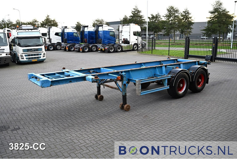 Schweriner Nutzfahrzeuge CS 20 CHASSIS | 20ft * STEEL SUSPENSION * BPW / DRUM * 9x AVAILABLE - Semi-remorque porte-conteneur/ Caisse mobile: photos 5 Schweriner Nutzfahrzeuge CS 20 CHASSIS | 20ft * STEEL SUSPENSION * BPW / DRUM * 9x AVAILABLE - Semi-remorque porte-conteneur/ Caisse mobile: photos 5