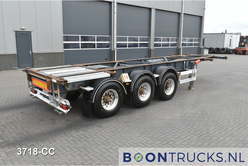 Van Hool 3B0071 TANK CHASSIS | 20-30ft * ADR: FL, AT, OX * 3840 KG * LIFT AXLE - Semi-remorque porte-conteneur/ Caisse mobile: photos 1 Van Hool 3B0071 TANK CHASSIS | 20-30ft * ADR: FL, AT, OX * 3840 KG * LIFT AXLE - Semi-remorque porte-conteneur/ Caisse mobile: photos 1