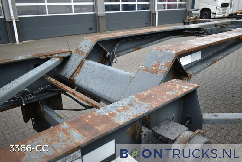 Semi-remorque porte-conteneur/ Caisse mobile Van Hool 3B2015 FIXED CHASSIS | 2x20-40ft HC * 4600 Kg * NL TRAILER: photos 7