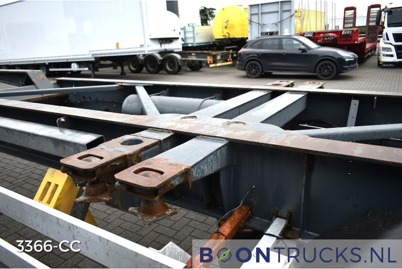 Semi-remorque porte-conteneur/ Caisse mobile Van Hool 3B2015 FIXED CHASSIS | 2x20-40ft HC * 4600 Kg * NL TRAILER: photos 11