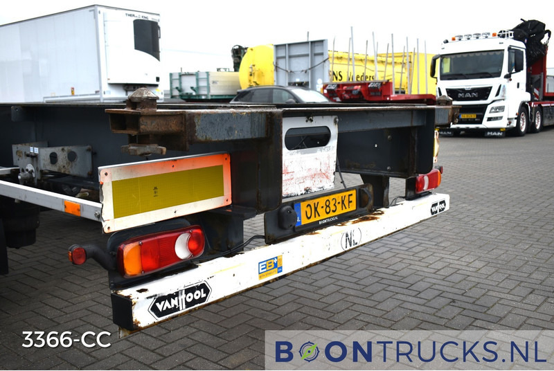 Semi-remorque porte-conteneur/ Caisse mobile Van Hool 3B2015 FIXED CHASSIS | 2x20-40ft HC * 4600 Kg * NL TRAILER: photos 9