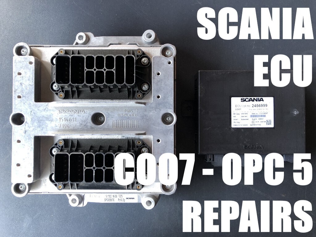 SCANIA ECU - COO7 - OPC 5 REPAIRS - Bloc de gestion pour Camion: photos 1 SCANIA ECU - COO7 - OPC 5 REPAIRS - Bloc de gestion pour Camion: photos 1