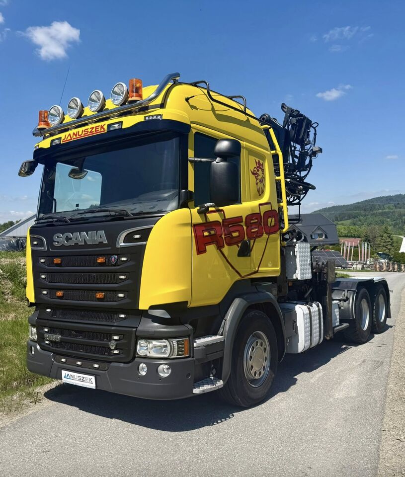 SCANIA R580 - Camion grumier: photos 5 SCANIA R580 - Camion grumier: photos 5